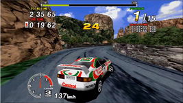 Game image #1 of Sega Rally Championship Game image #1 of Sega Rally Championship
