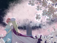 Game image #1 of 绽于枝垂樱下~Flowering Across the Hakugyokurou