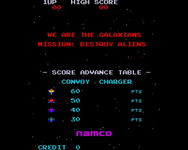 Game image #1 of Galaxian Game image #1 of Galaxian