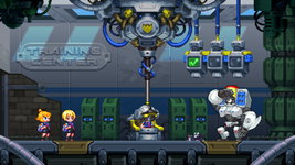 Game image #1 of Mighty Switch Force! Academy Game image #1 of Mighty Switch Force! Academy