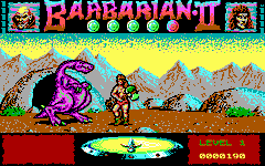 Game image #1 of Barbarian II: The Dungeon of Drax Game image #1 of Barbarian II: The Dungeon of Drax