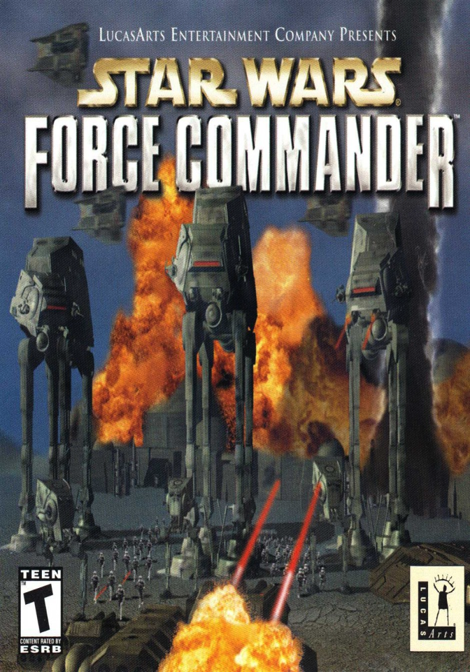 LUCASARTS STAR WARS Force Commander - PC CD-ROM Game Big Box - Excellent EUR 38,54 - ES