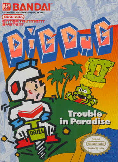 Image of Dig Dug II: Trouble in Paradise