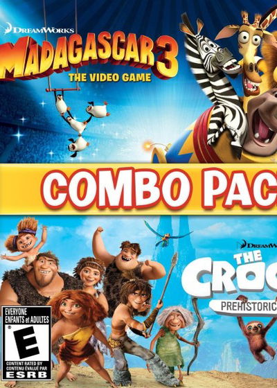 Profile picture of Madagascar 3 & The Croods: Prehistoric Party Combo Pack Profile picture of Madagascar 3 & The Croods: Prehistoric Party Combo Pack