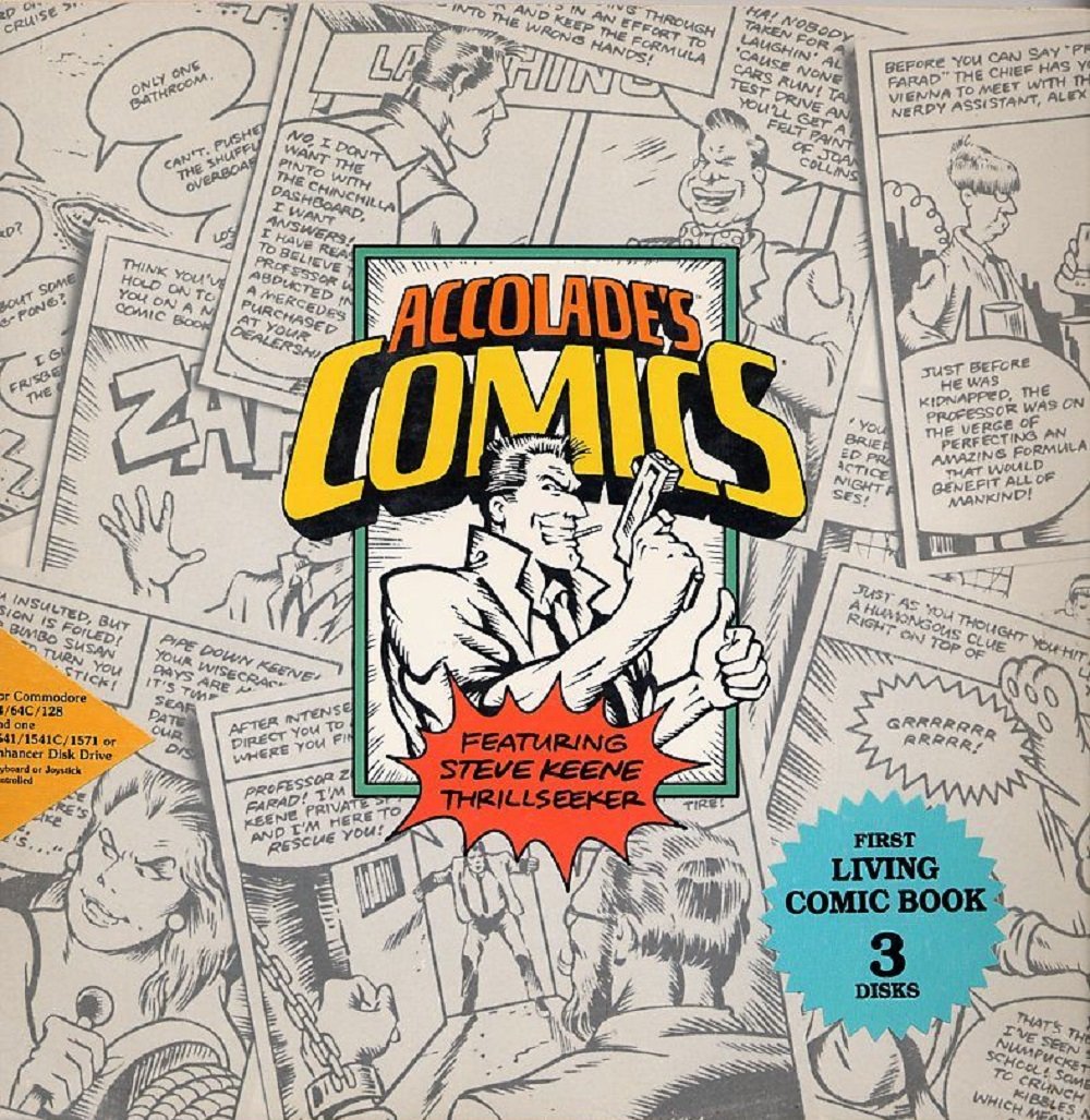 Image of Accolade's Comics featuring Steve Keene Thrillseeker