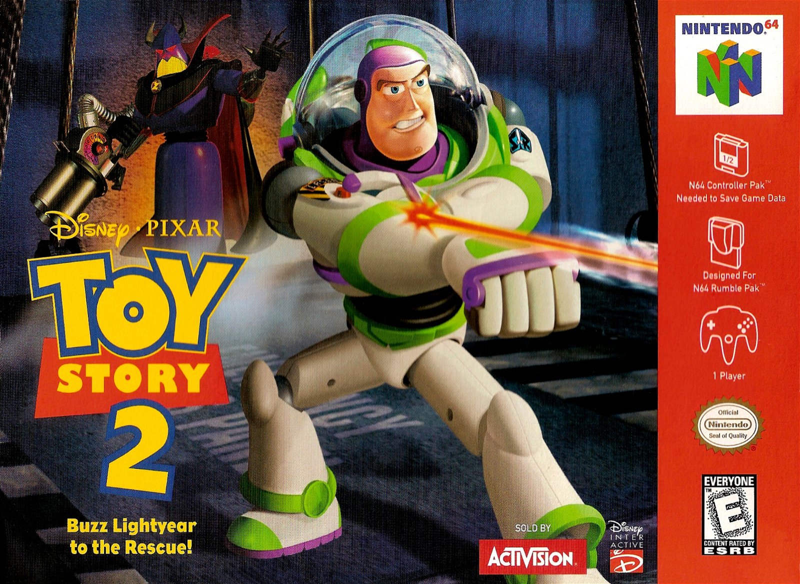 Image of Toy Story 2: Buzz Lightyear to the Rescue!