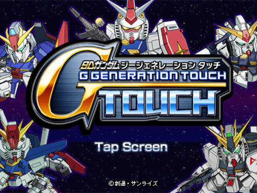 Image of SD Gundam G Generation Touch