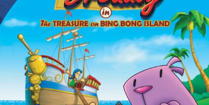 Moop and Dreadly in the Treasure on Bing Bong Island | GameCompanies.com