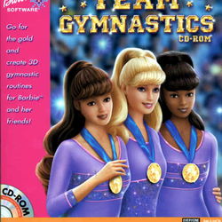Image of Barbie's Team Gymnastics