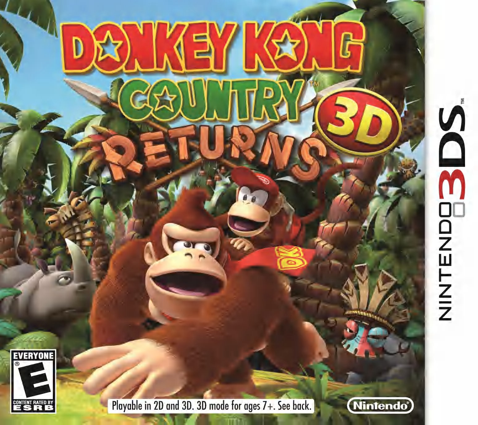 Image of Donkey Kong Country Returns 3D