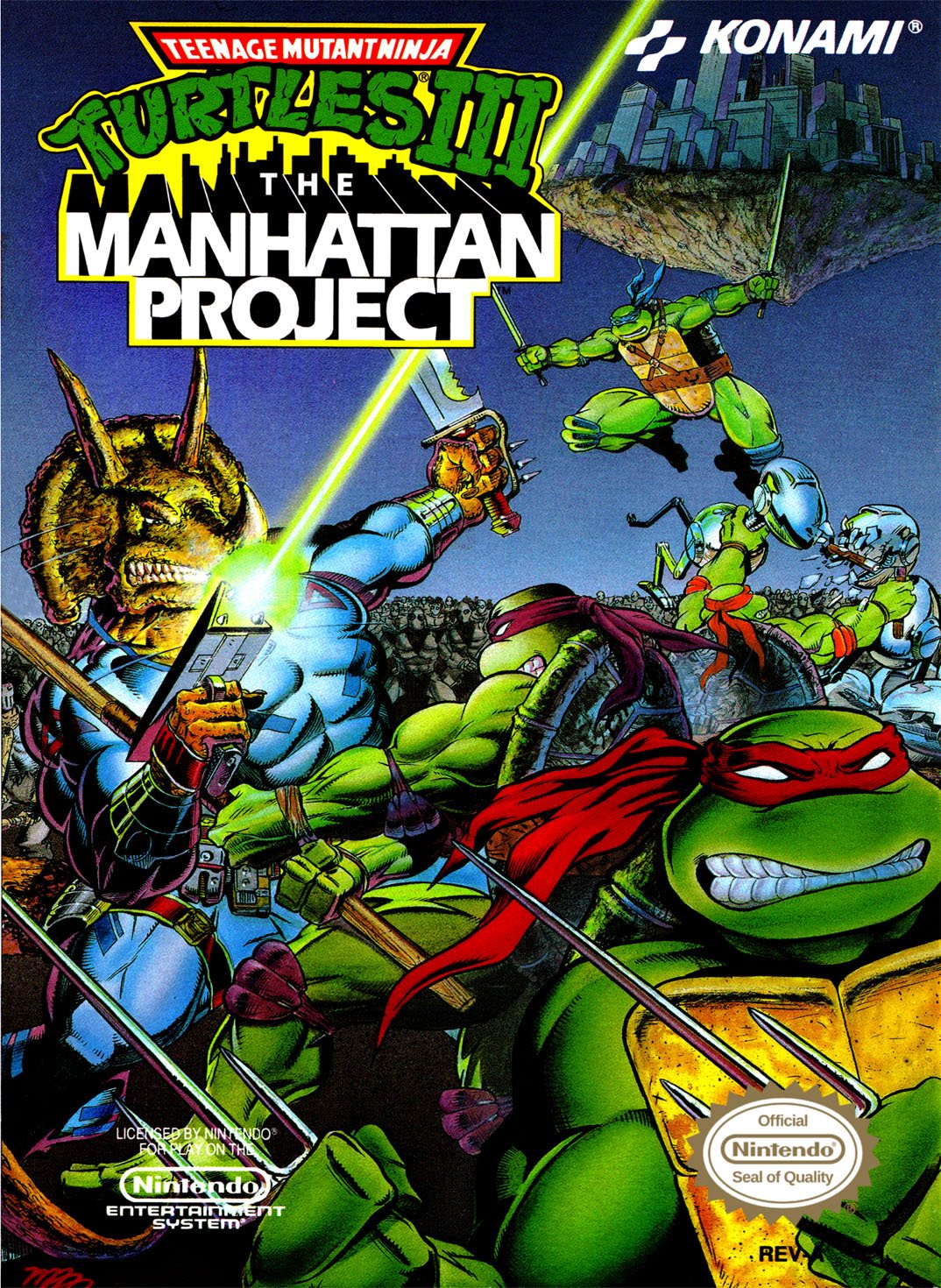 Image of Teenage Mutant Ninja Turtles III: The Manhattan Project