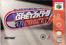 Image of Wayne Gretzky's 3D Hockey