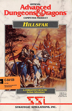 Image of Advanced Dungeons & Dragons: Hillsfar