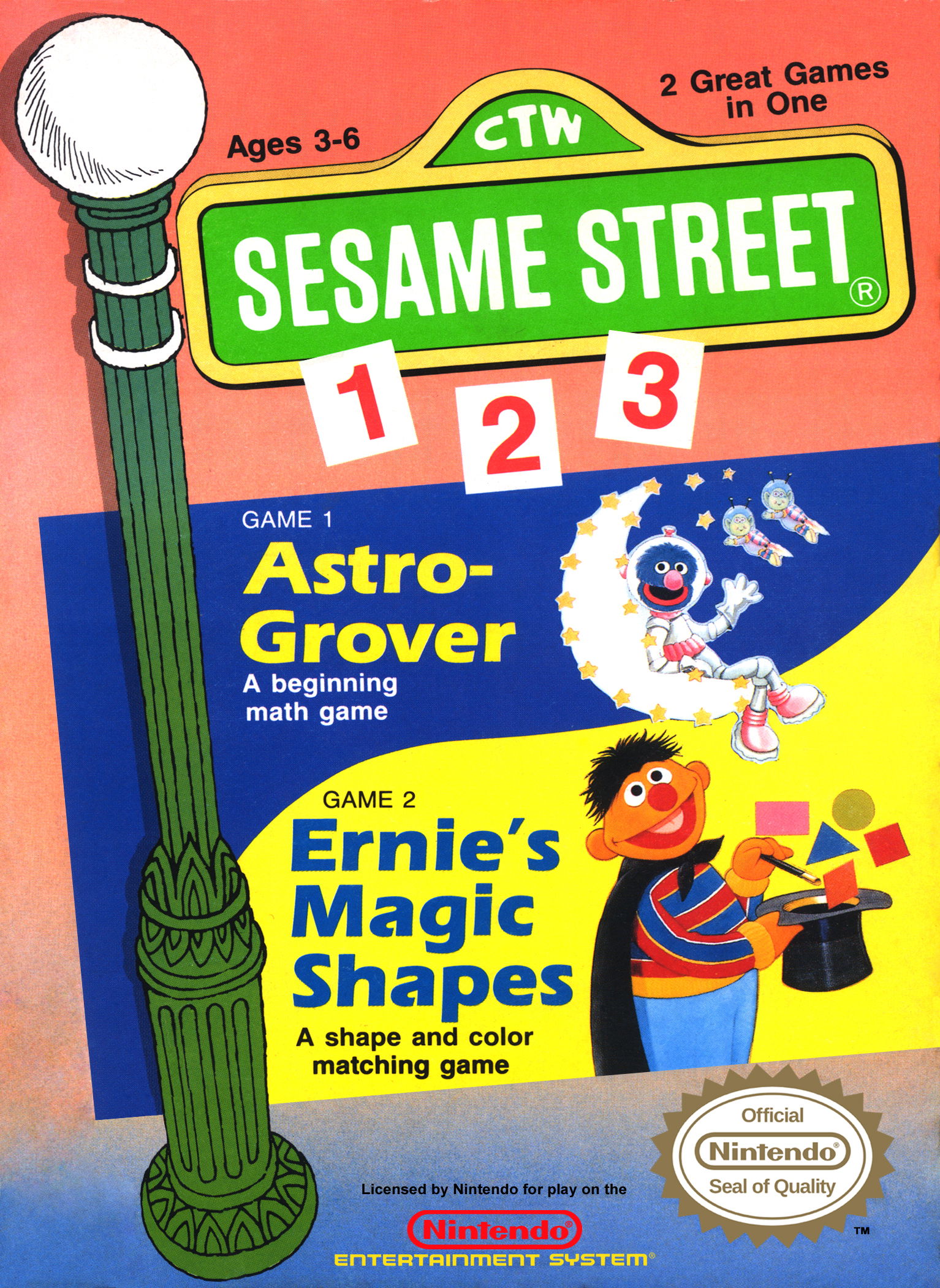 Image of Sesame Street 1 2 3/A B C