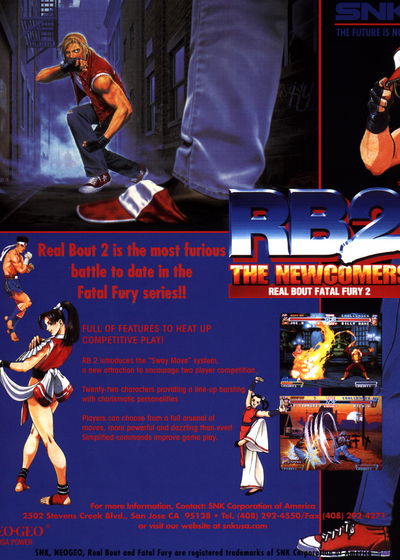Profile picture of Real Bout Fatal Fury 2: The Newcomers Profile picture of Real Bout Fatal Fury 2: The Newcomers