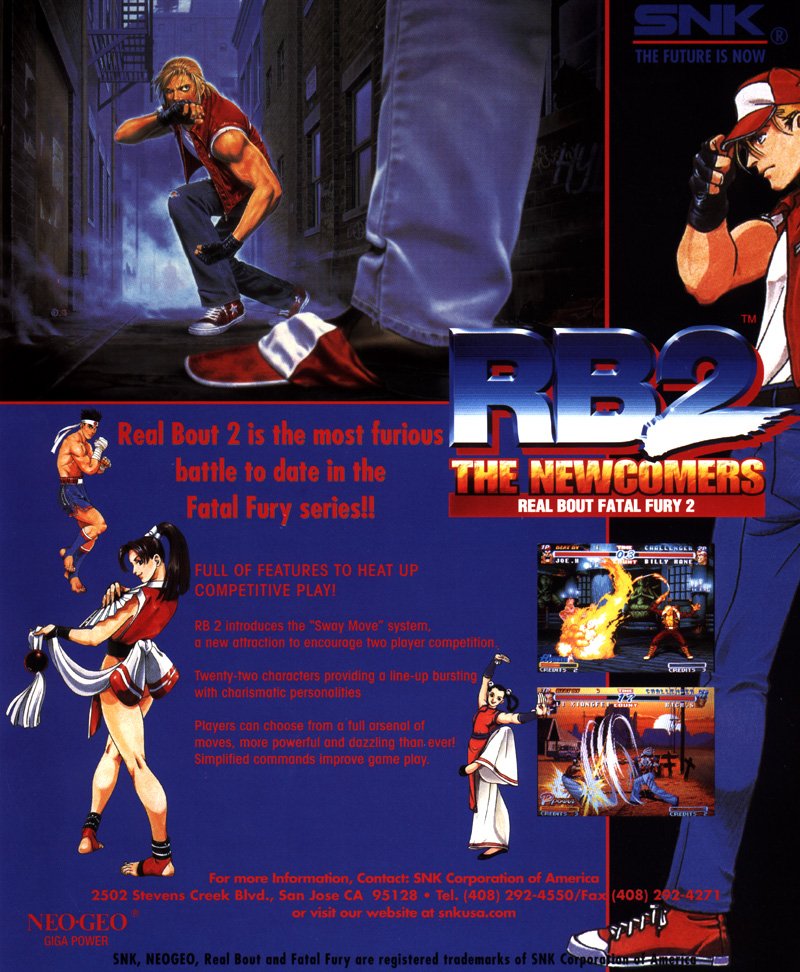 Image of Real Bout Fatal Fury 2: The Newcomers