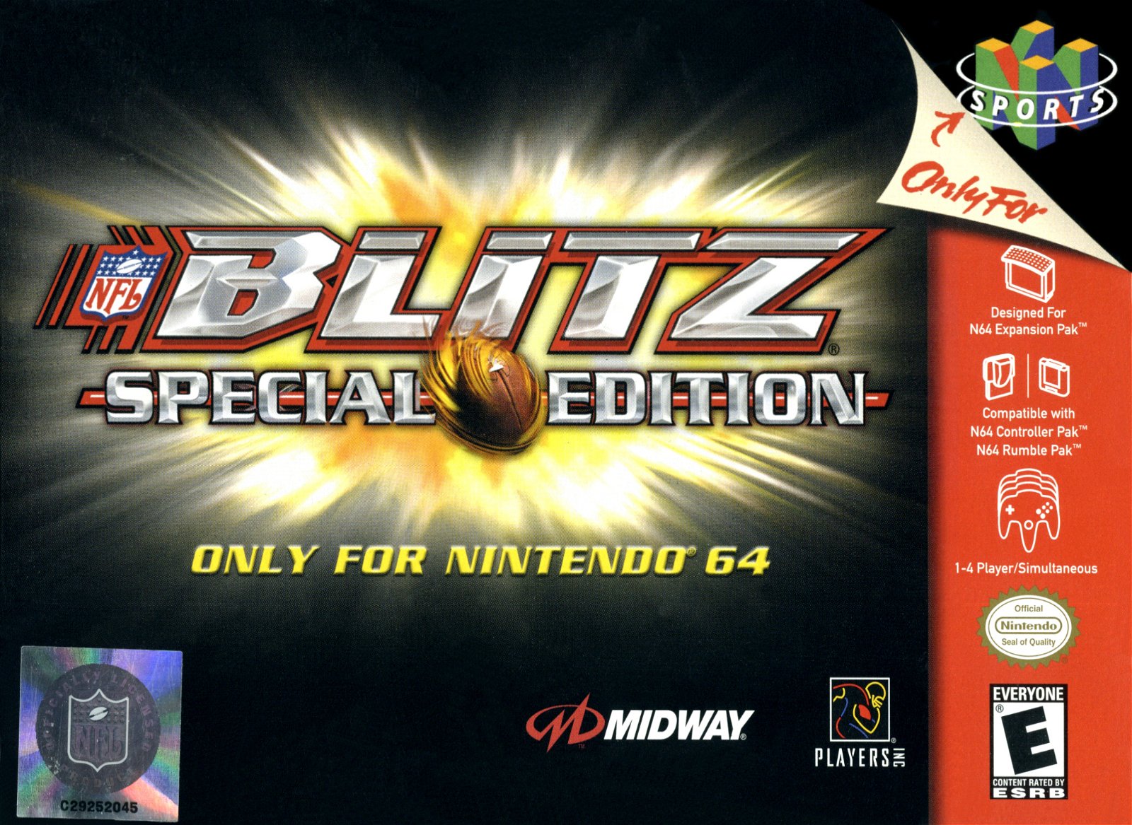 Image of NFL Blitz: Special Edition