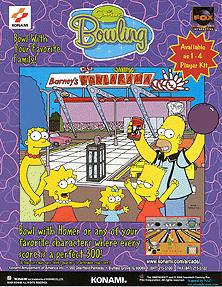 Image of The Simpsons Bowling