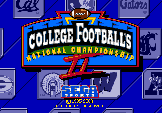 Image of College Football's National Championship II