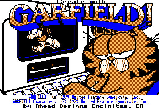 Image of Create with Garfield!