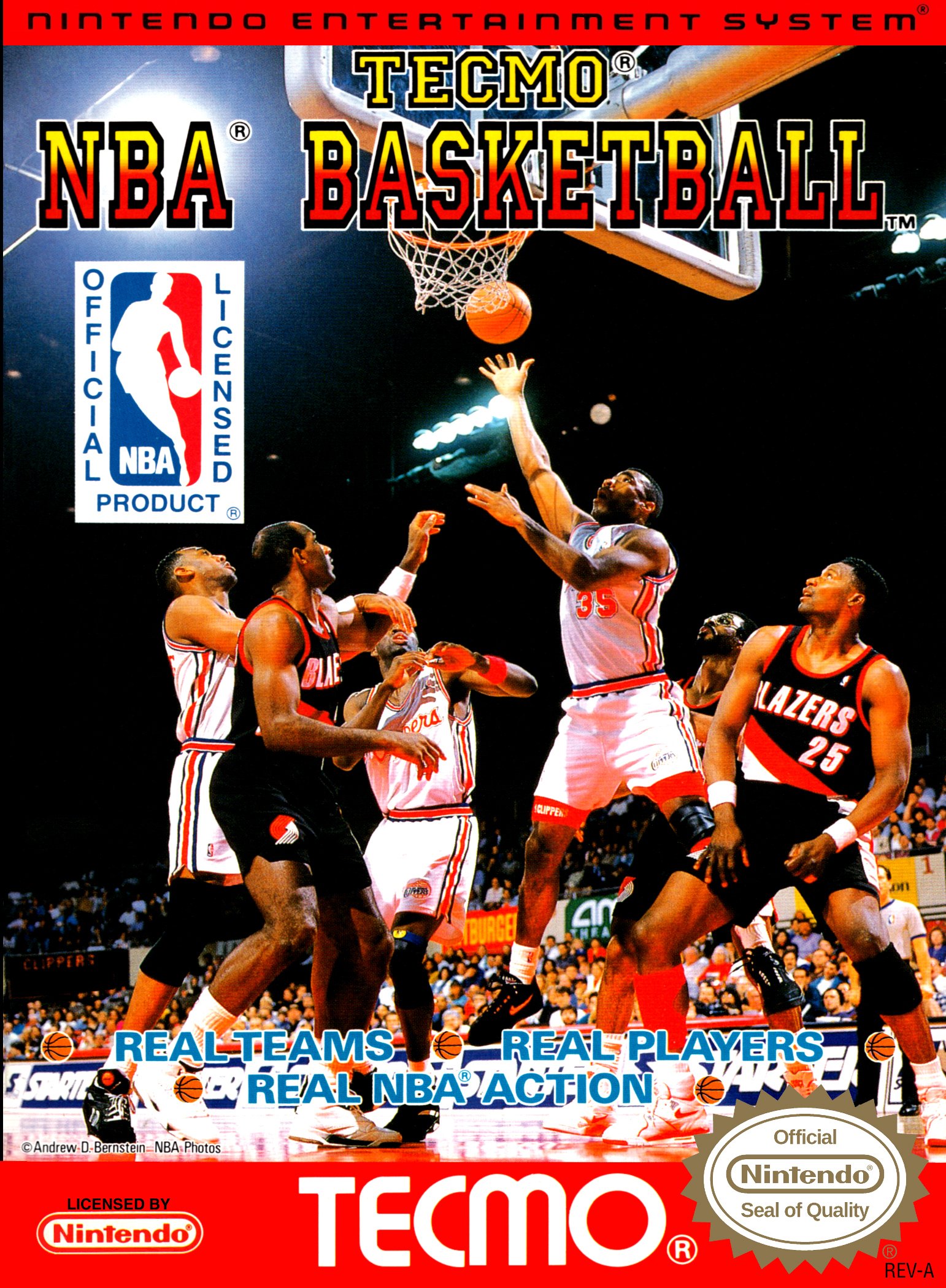 Image of Tecmo NBA Basketball