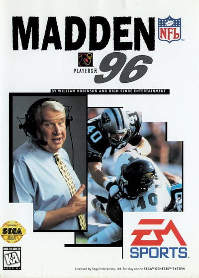 Profile picture of Madden NFL 96 Profile picture of Madden NFL 96