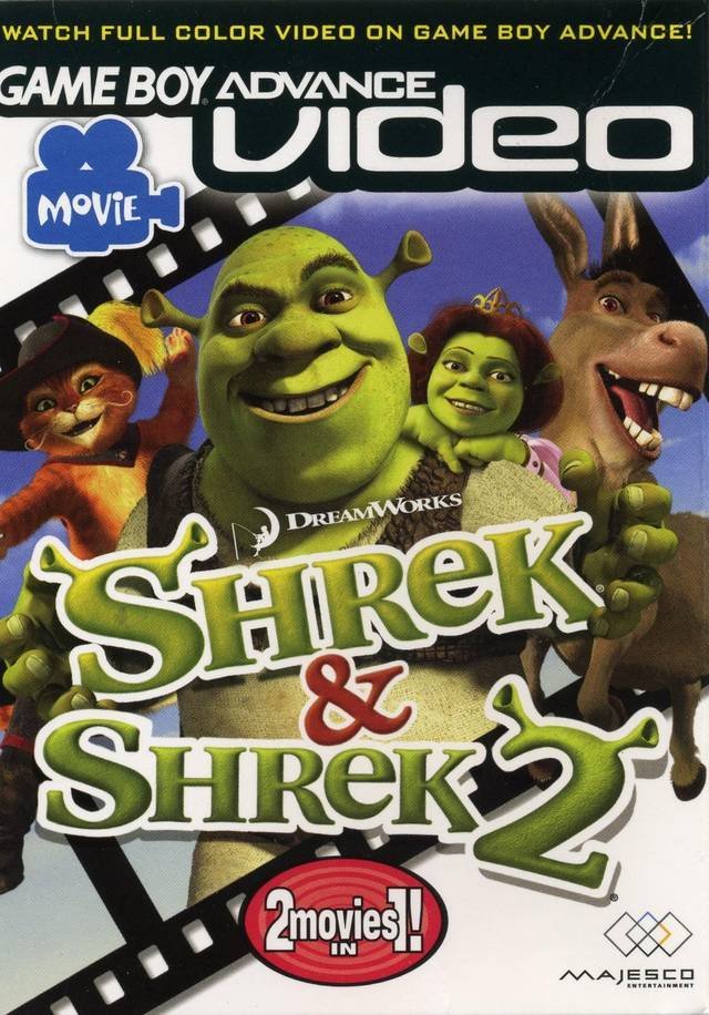 Image of Game Boy Advance Video Movie: DreamWorks Shrek & Shrek 2