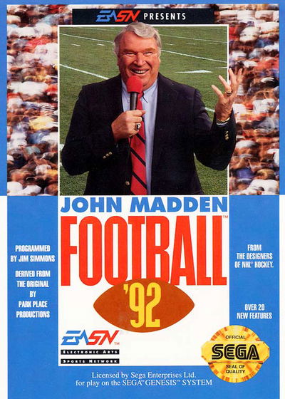Profile picture of John Madden Football '92 Profile picture of John Madden Football '92