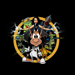 Image of Hugo in Space