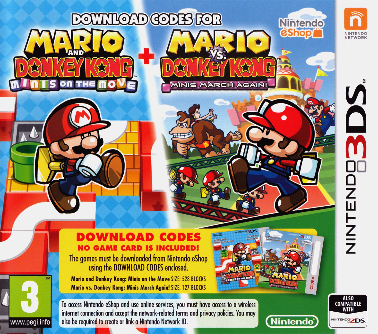 Image of Mario and Donkey Kong: Minis on the Move + Mario vs. Donkey Kong: Minis March Again!