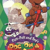 Image of Putt-Putt and Pep's Dog on a Stick