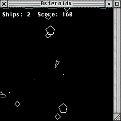 Image of Asteroids for GEM