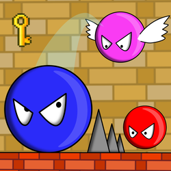 Image of Jumping Red ball in death room