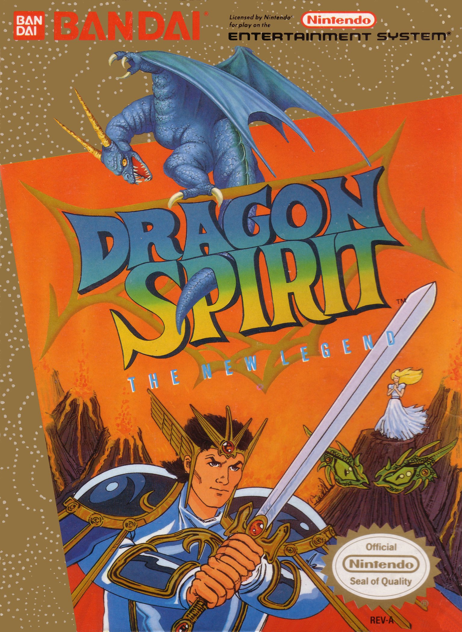 Image of Dragon Spirit: The New Legend
