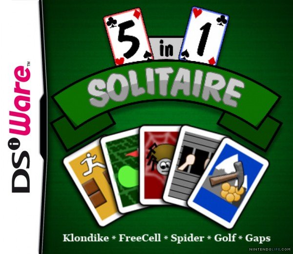 Image of 5 in 1 Solitaire