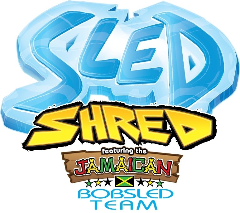 Image of Sled Shred featuring the Jamaican Bobsled Team