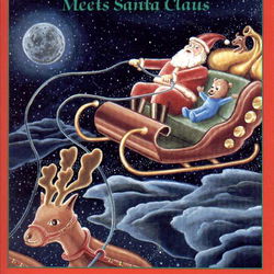 Image of Barney Bear Meets Santa Claus Image of Barney Bear Meets Santa Claus