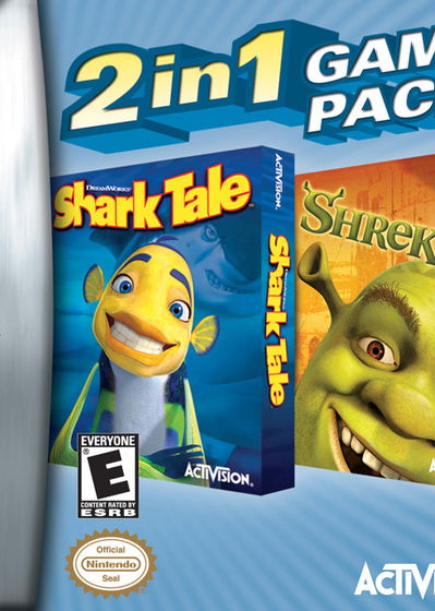Profile picture of 2 in 1 Game Pack: DreamWorks' Shark Tale + Shrek 2 Profile picture of 2 in 1 Game Pack: DreamWorks' Shark Tale + Shrek 2