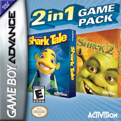 Image of 2 in 1 Game Pack: DreamWorks' Shark Tale + Shrek 2