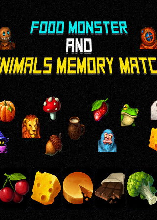 Profile picture of Food Monster and Animals Memory Match