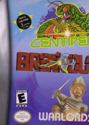 Profile picture of Centipede/Breakout/Warlords Profile picture of Centipede/Breakout/Warlords