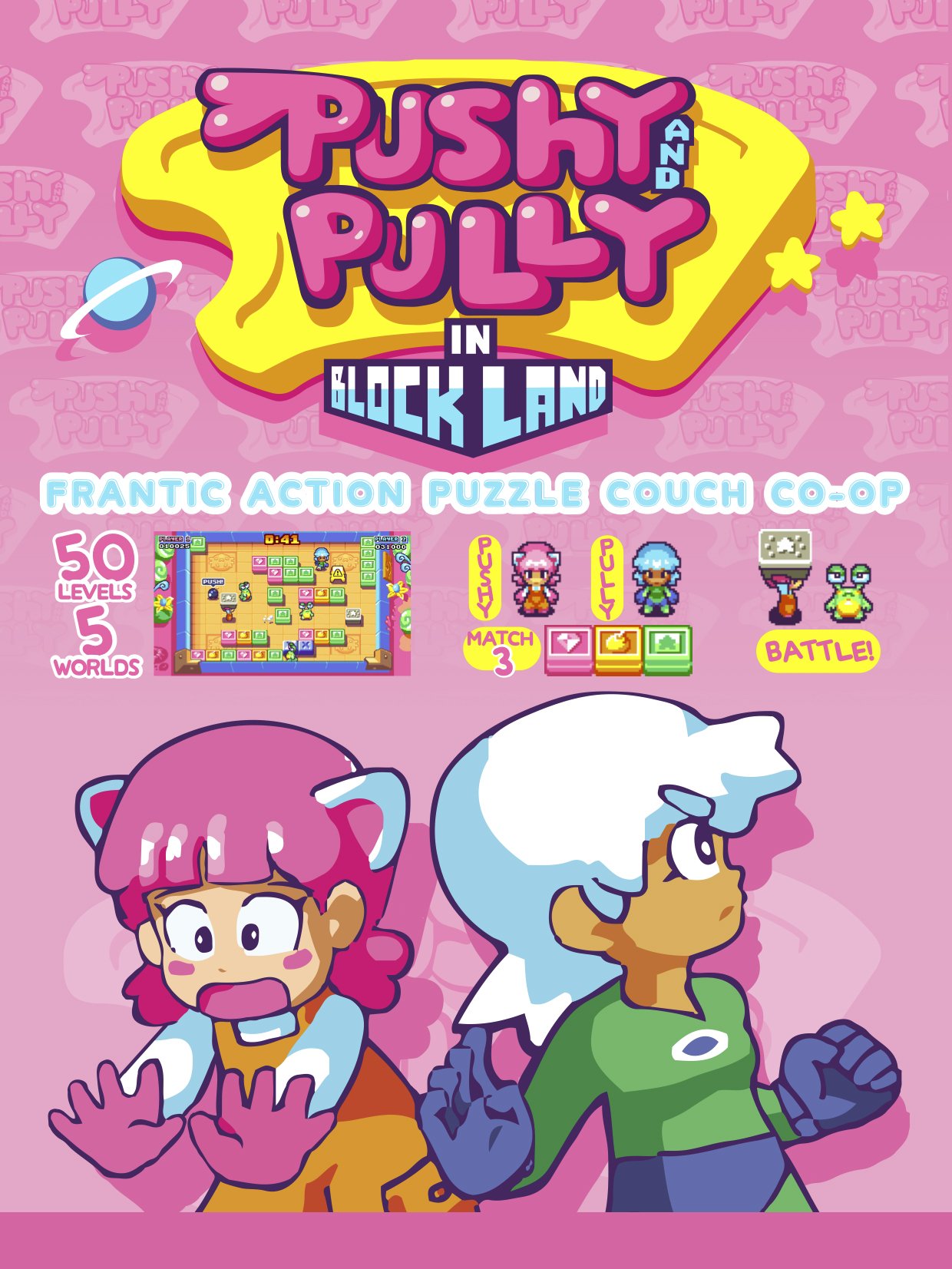 Image of Pushy & Pully in Blockland