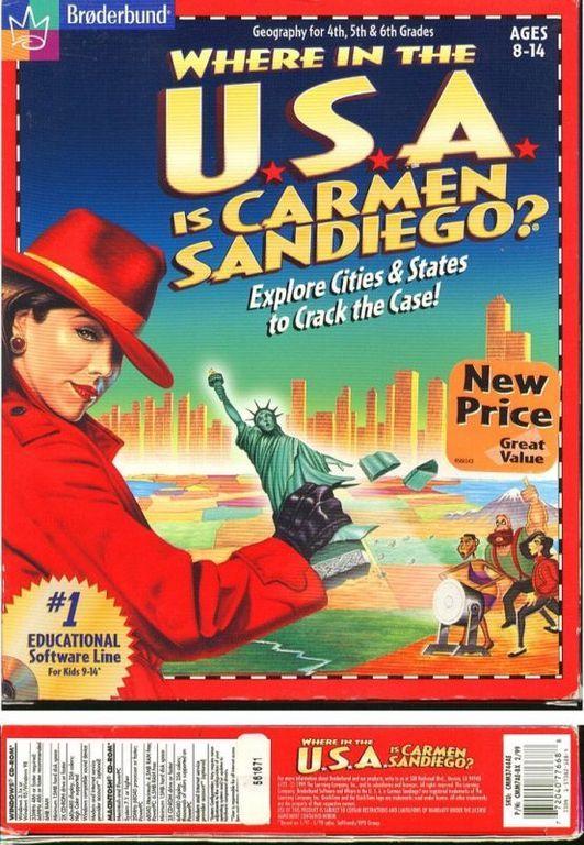 Image of Where in the U.S.A. is Carmen Sandiego? (Deluxe Edition)