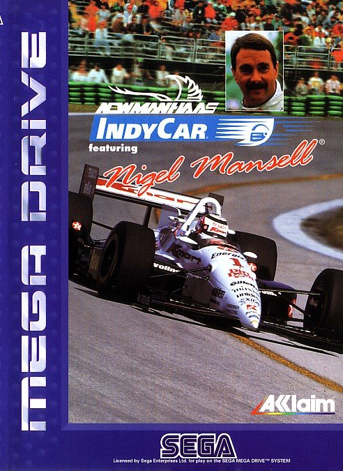 Image of Newman/Haas IndyCar featuring Nigel Mansell