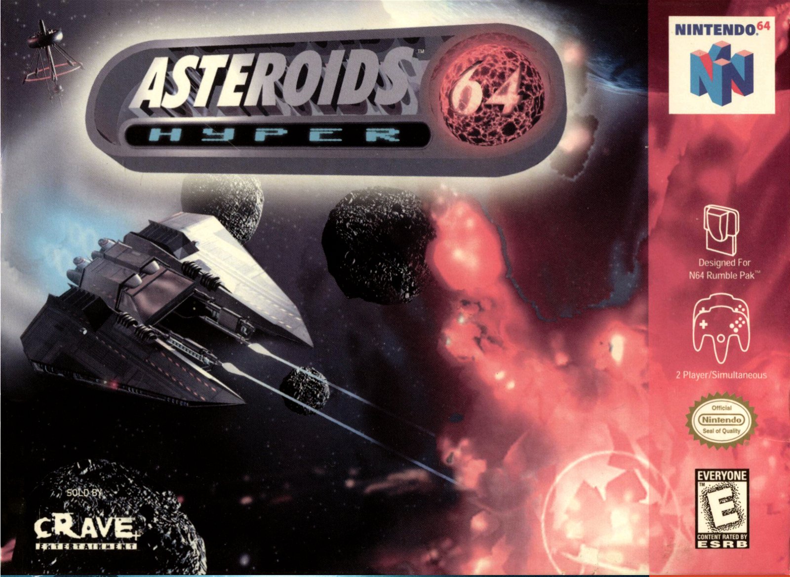 Image of Asteroids Hyper 64