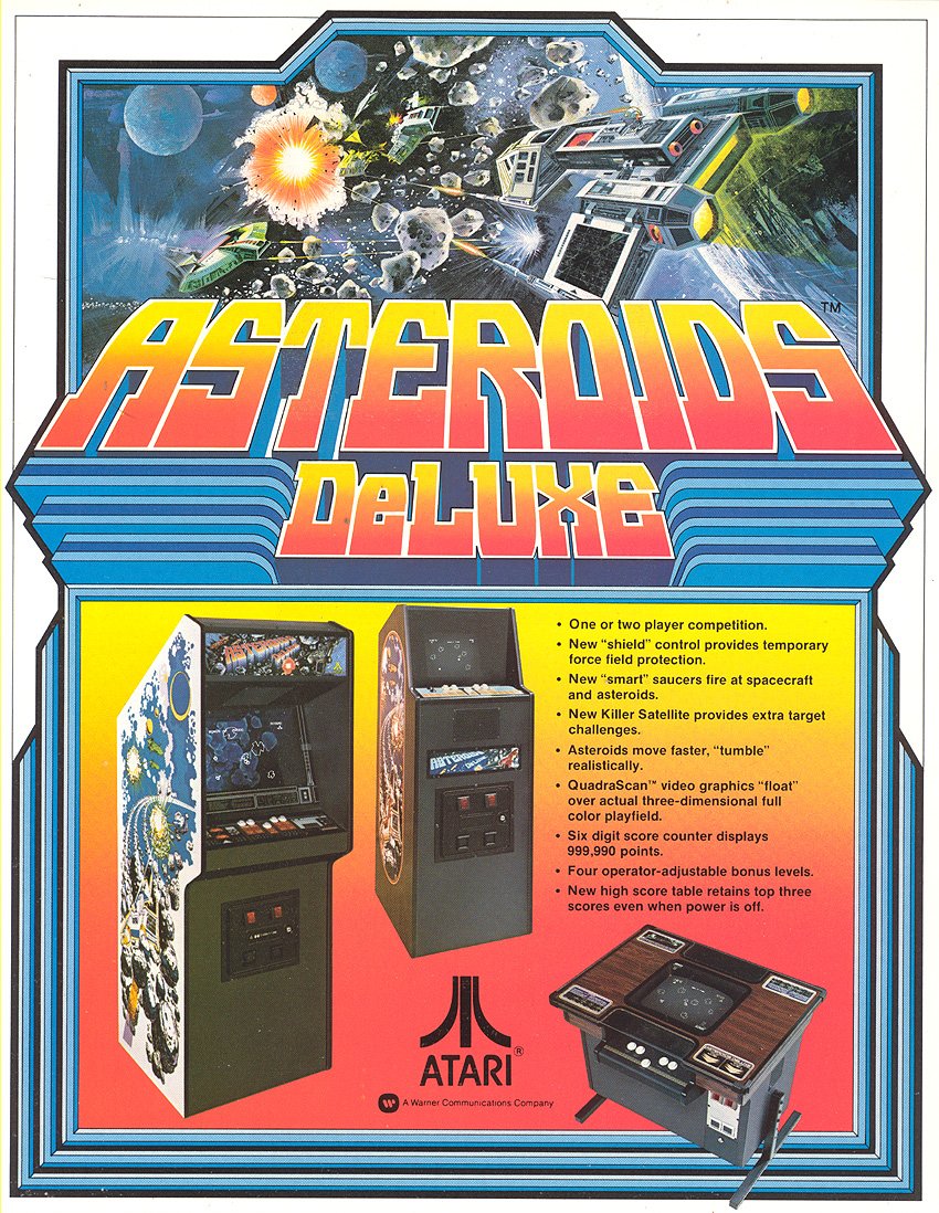 Image of Asteroids Deluxe