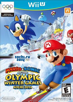 Image of Mario & Sonic at the Sochi 2014 Olympic Winter Games