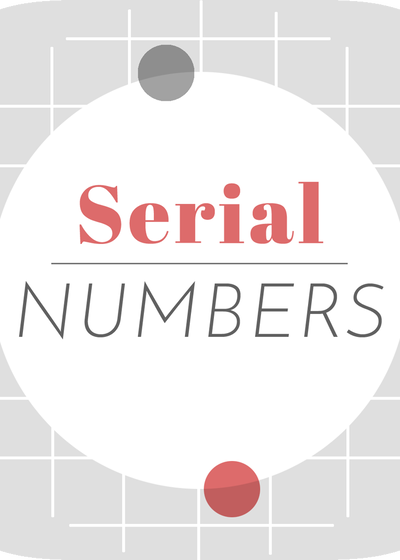 Profile picture of Serial Numbers