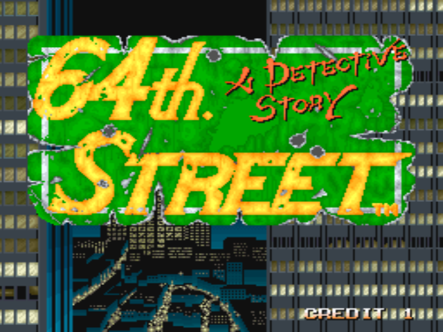 Image of 64th Street - A Detective Story