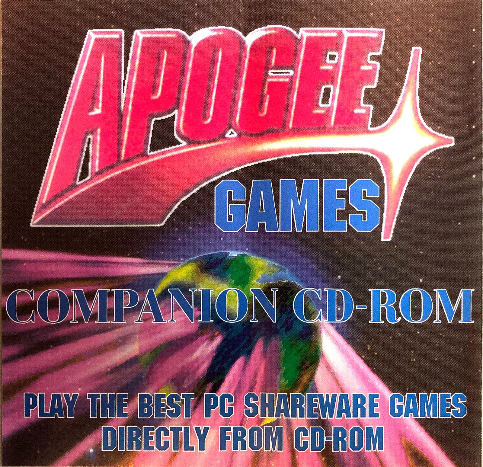 Image of Apogee Games: Companion CD-ROM